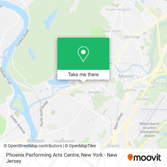 Phoenix Performing Arts Centre map