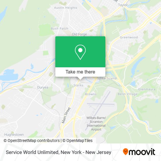 Service World Unlimited map