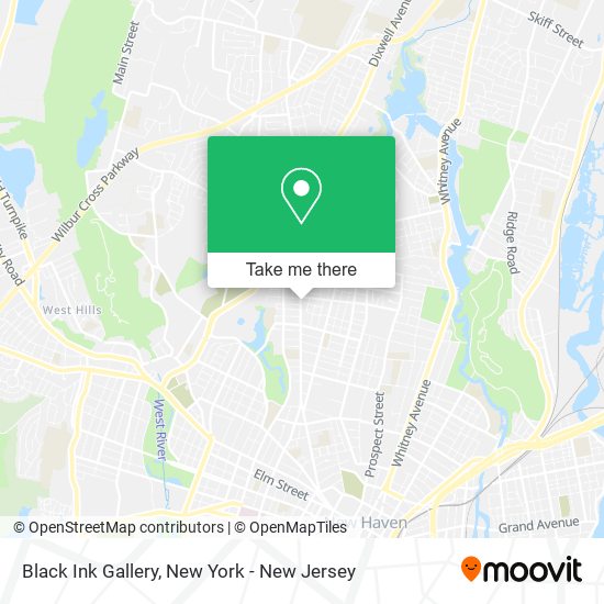 Black Ink Gallery map