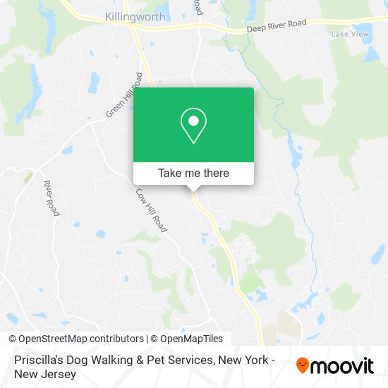 Priscilla's Dog Walking & Pet Services map