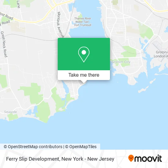Ferry Slip Development map