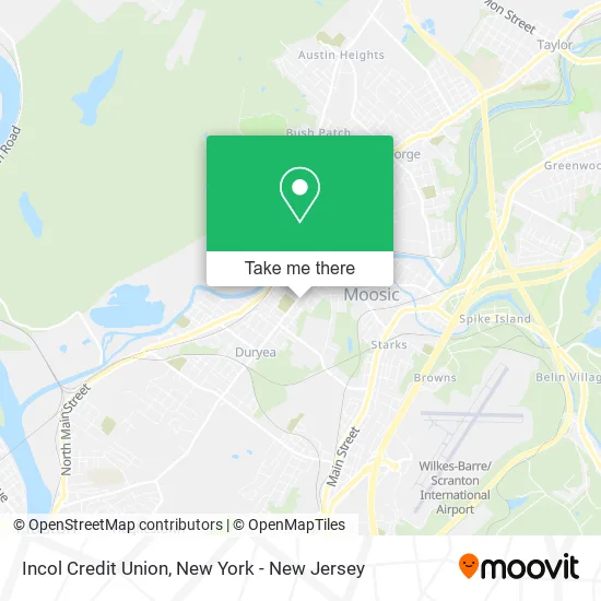 Incol Credit Union map