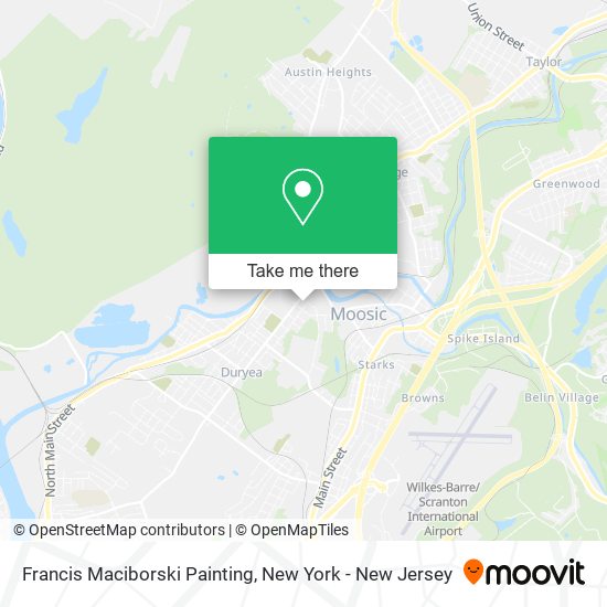 Francis Maciborski Painting map