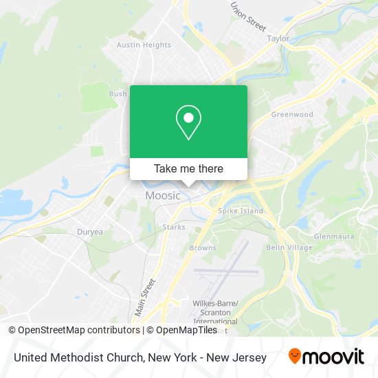 Mapa de United Methodist Church