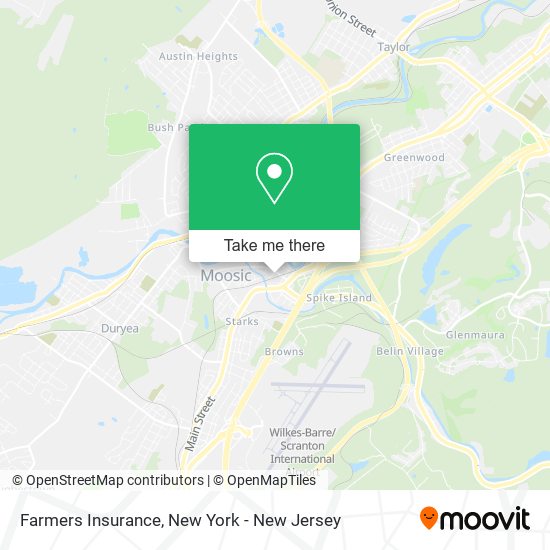 Mapa de Farmers Insurance