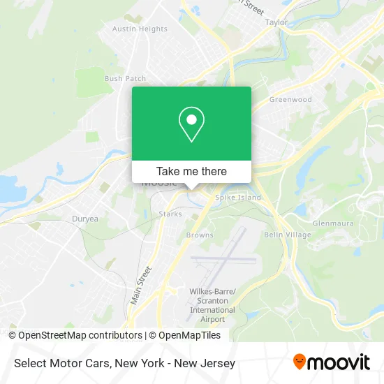 Select Motor Cars map