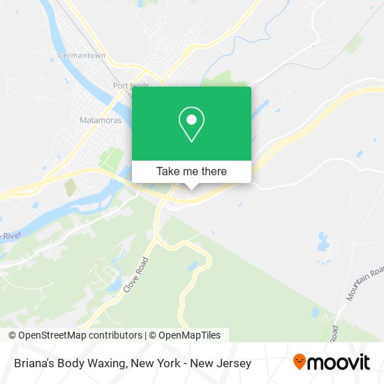 Briana's Body Waxing map