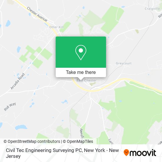 Civil Tec Engineering Surveying PC map