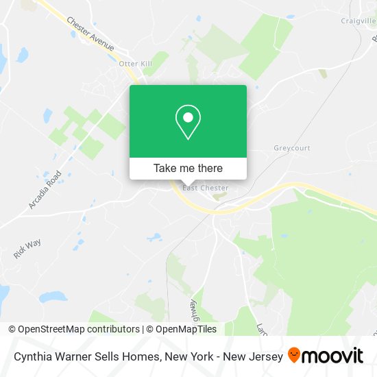 Mapa de Cynthia Warner Sells Homes