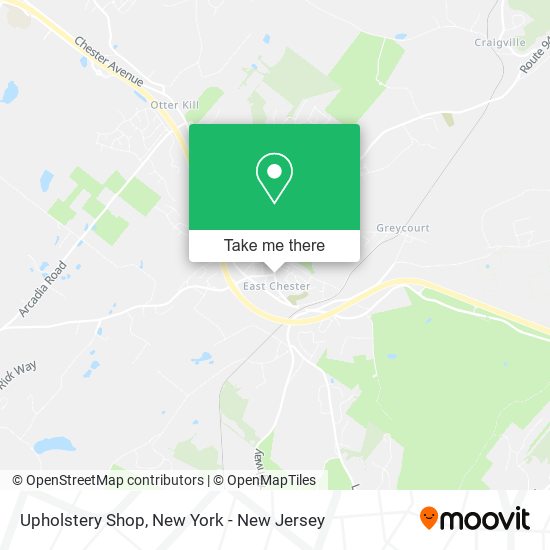 Mapa de Upholstery Shop