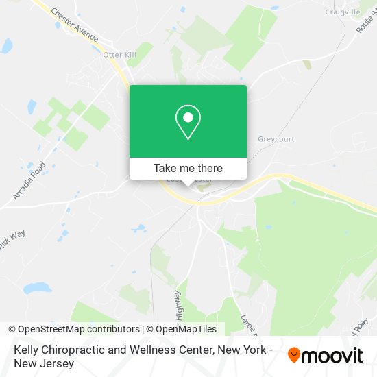 Mapa de Kelly Chiropractic and Wellness Center