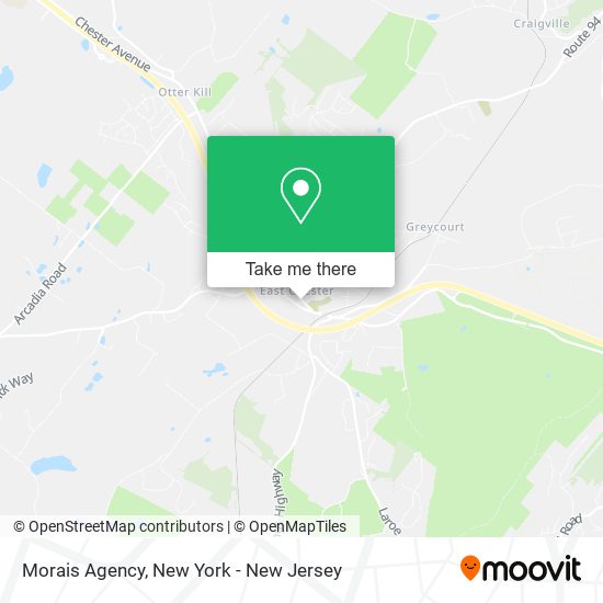 Morais Agency map