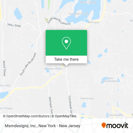 Msmdesignz, Inc. map