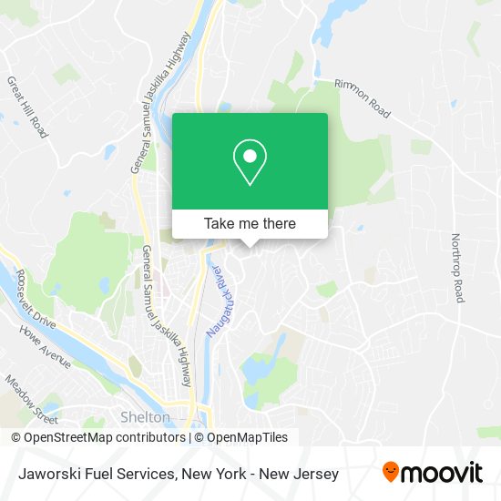 Jaworski Fuel Services map