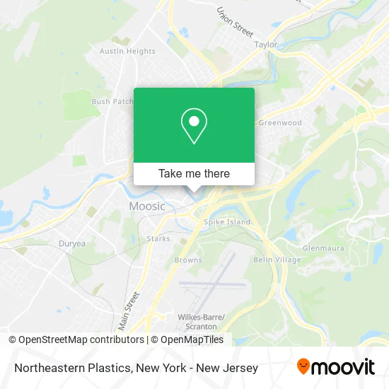 Northeastern Plastics map