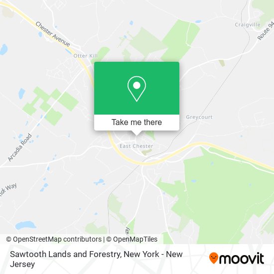 Sawtooth Lands and Forestry map