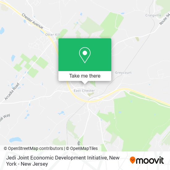 Jedi Joint Economic Development Initiative map