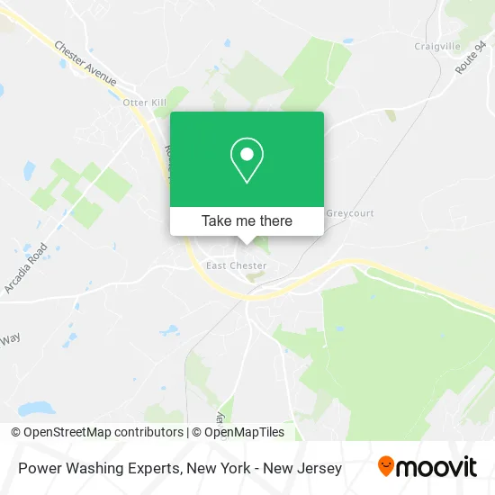 Mapa de Power Washing Experts