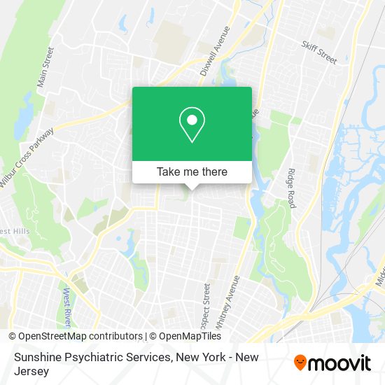 Mapa de Sunshine Psychiatric Services