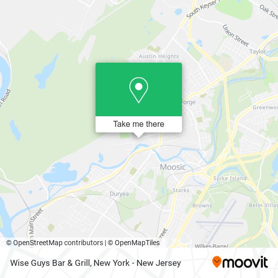 Mapa de Wise Guys Bar & Grill
