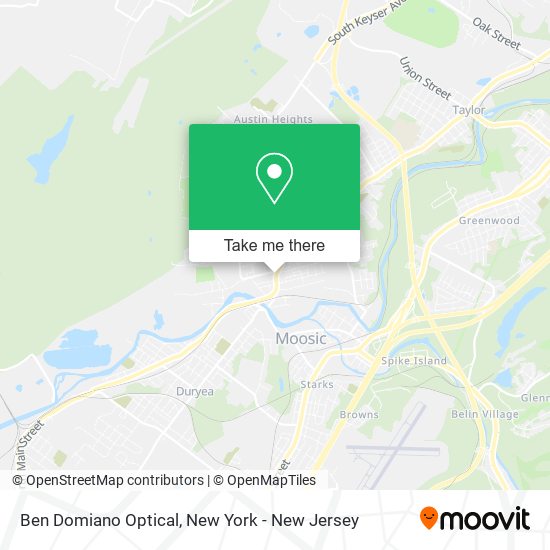 Mapa de Ben Domiano Optical
