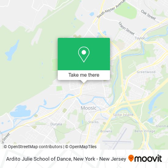 Ardito Julie School of Dance map