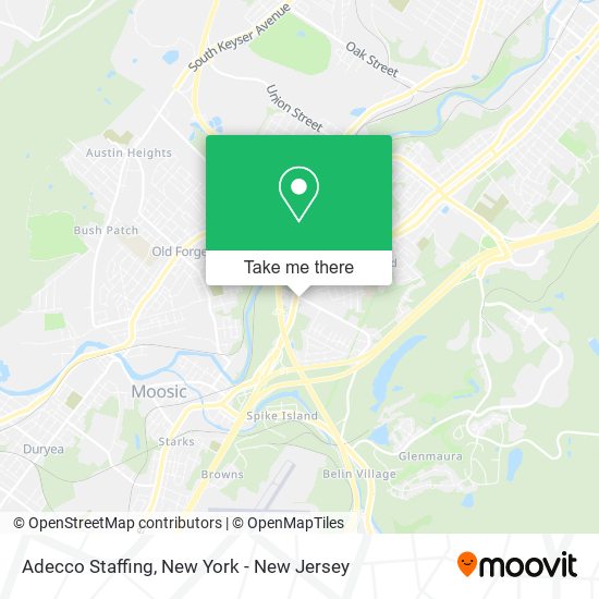 Mapa de Adecco Staffing