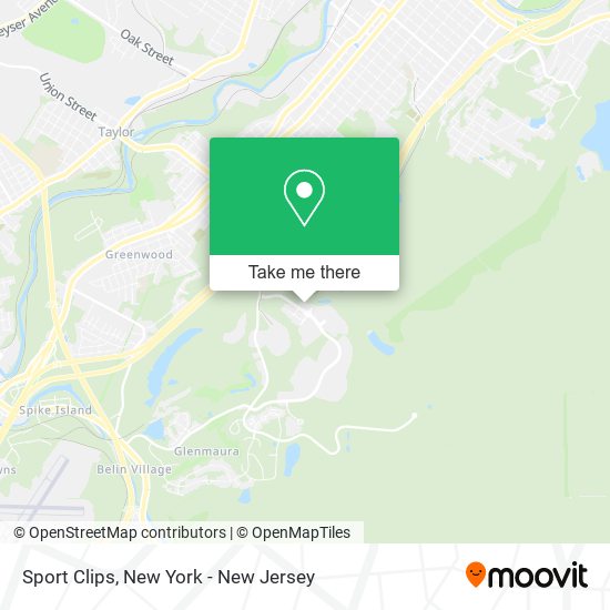 Sport Clips map