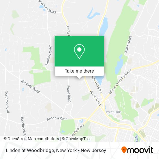 Linden at Woodbridge map