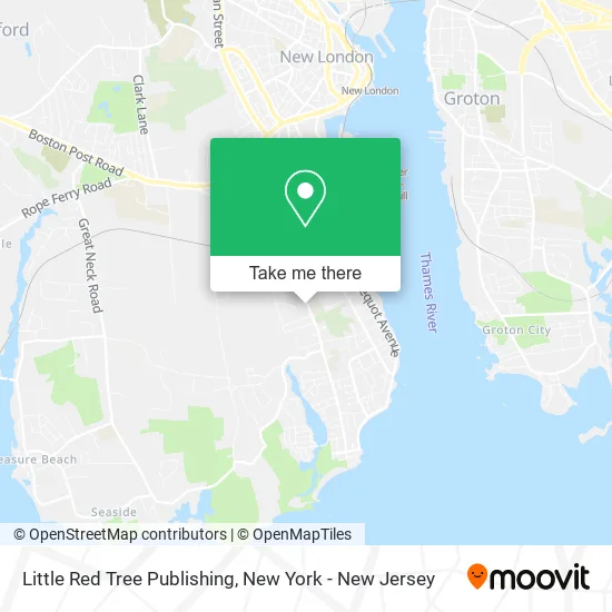 Little Red Tree Publishing map