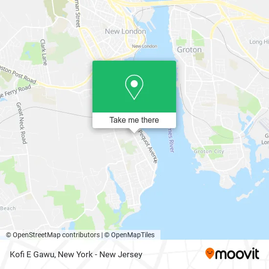 Mapa de Kofi E Gawu