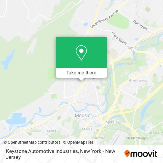 Keystone Automotive Industries map