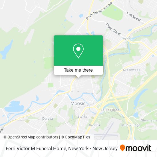 Mapa de Ferri Victor M Funeral Home