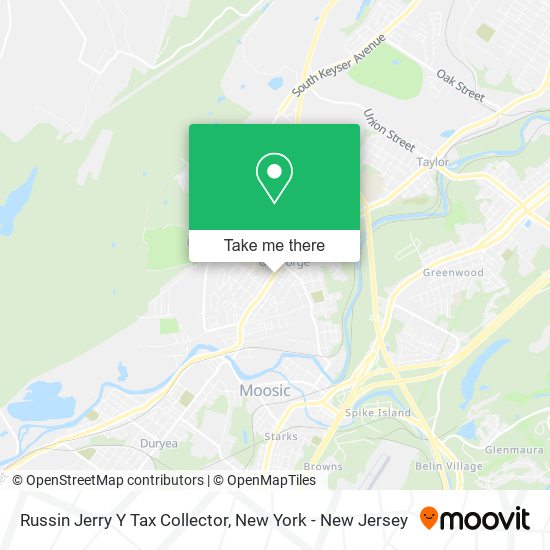Russin Jerry Y Tax Collector map