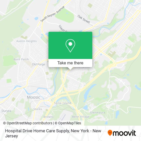 Hospital Drive Home Care Supply map