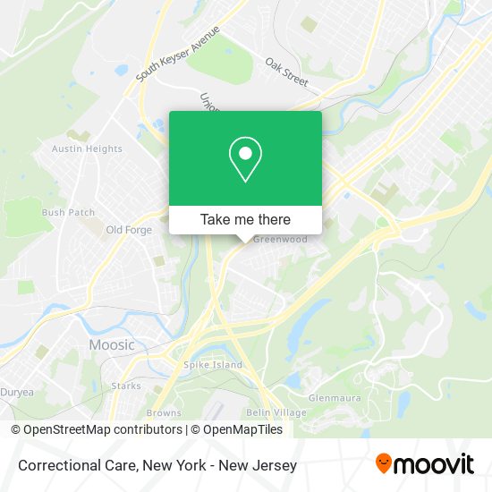 Mapa de Correctional Care