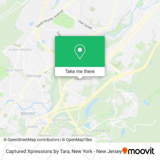 Captured Xpressions by Tara map