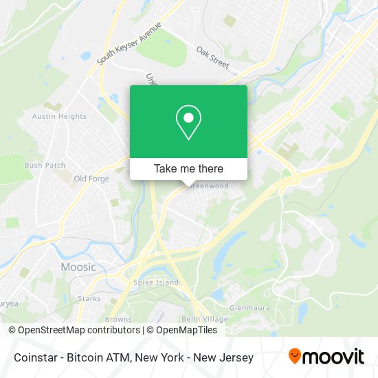 Coinstar - Bitcoin ATM map