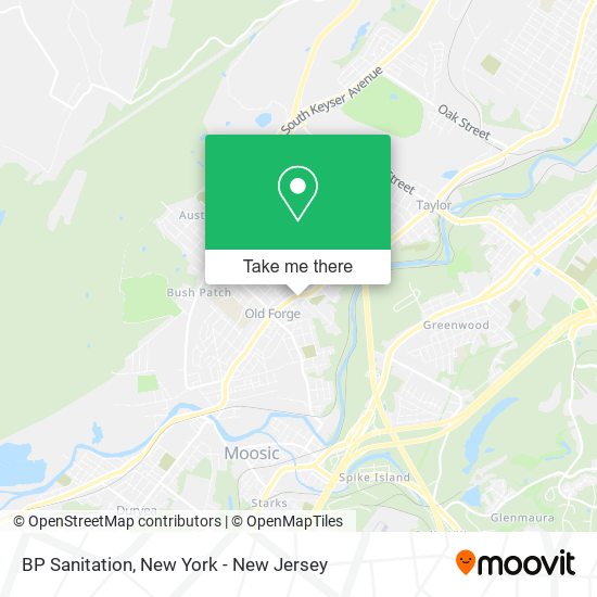 Mapa de BP Sanitation