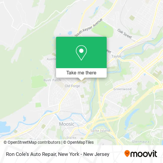 Ron Cole's Auto Repair map