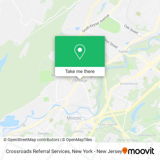 Mapa de Crossroads Referral Services