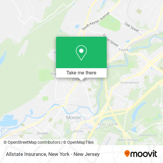 Allstate Insurance map