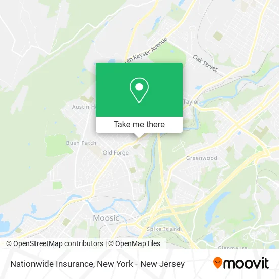 Nationwide Insurance map