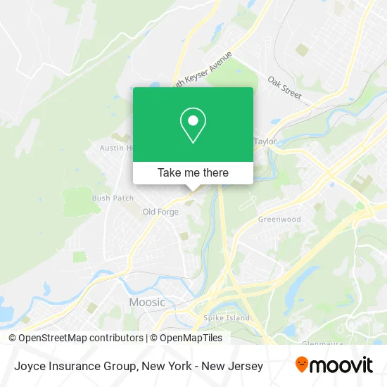 Joyce Insurance Group map