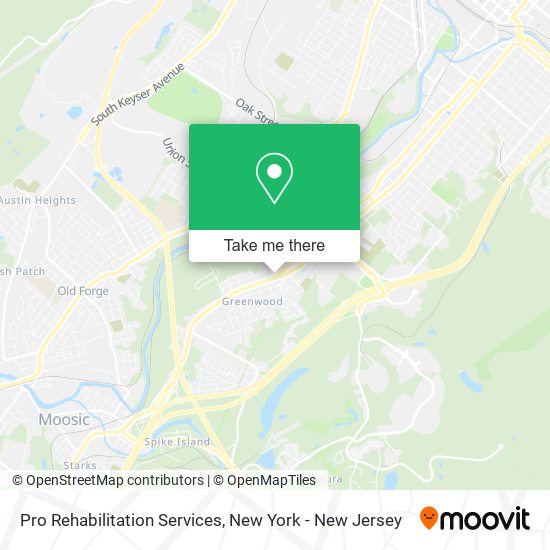 Mapa de Pro Rehabilitation Services