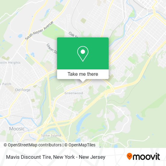 Mavis Discount Tire map