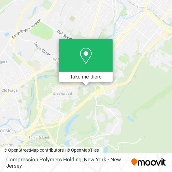Compression Polymers Holding map