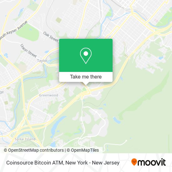 Coinsource Bitcoin ATM map