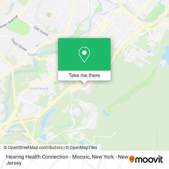 Hearing Health Connection - Moosic map