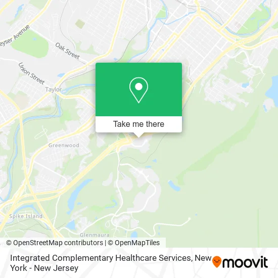 Integrated Complementary Healthcare Services map